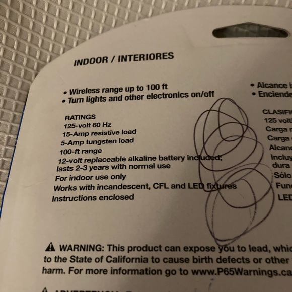 Utlilitech Wall Switch with Remote Control Outlet! - Picture 4 of 4